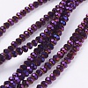 Electroplate Glass Beads Strands LS-EGLA-D020-3x2mm-84-1