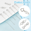 925 Sterling Silver Ends with Chain FIND-GA00001-4