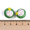 Handmade Lampwork Bumpy Beads Strands LAMP-Q002-02B-3