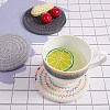 6Pcs 3 Colors Cotton Thread Weave Hot Pot Holders DIY-SZ0003-50B-7