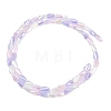 Electroplate Glass Beads EGLA-D300-01A-08-4