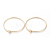 316 Surgical Stainless Steel Hoop Earring Findings LS-X-STAS-J025-01C-G-1