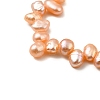 Natural Cultured Freshwater Pearl Beads Strands PEAR-I007-03B-01C-4