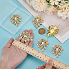 Teardrop Shape Hotfix Rhinestone DIY-FG0010-13A-3