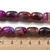 Natural Dragon Veins Agate Beads Strands G-A223-D11-01H-5