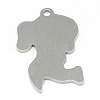 304 Stainless Steel Stamping Blank Tag Pendants X-STAS-T008-059-2