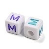 Opaque Acrylic Beads OACR-I022-01M-2