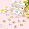 10Pcs 2 Colors Brass Pendants KK-YW0004-34-4
