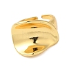 Nuggets Brass Open Cuff Rings RJEW-A048-26G-2