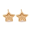 Brass Stud Earrings EJEW-D288-14G-2