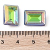 Glass Rhinestone Cabochons RGLA-L029-05B-SPLA-3