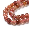 Natural Strawberry Quartz Beads Strands G-M443-A01-01-4