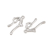Alloy Pendants AL-CBA15FB-10P-2