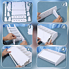 6 Grids MDF Waist Belt Storage Organizer Holder ODIS-WH0108-058-4