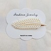 Imitation Pearl Alligator Hair Clips PW-WGA4327-03-1