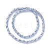 Electroplate Glass Beads Strands EGLA-Q128-13I-2