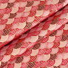 Fish Scales Pattern Cotton Fabric DIY-WH0622-777C-1