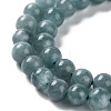 Dyed Natural Malaysia Jade Beads Strands G-G021-01A-01-4