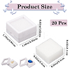 20Pcs Acrylic Jewelry Box OBOX-GF0001-12-2