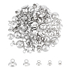 Unicraftale 304 Stainless Steel Bead Cap Pendant Bails STAS-UN0010-42-1