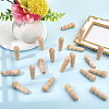 10Pcs Unfinished Wood Puppet WOOD-GF0002-42B-4