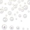  40Pcs 5 Sizes Shell Pearl Beads BSHE-NB0001-11-1