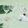 SUNNYCLUE DIY Blank Wine Glass Charm Making Kit DIY-SC0023-62A-4