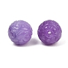 Dyed Natural Myanmar Jade Burmese Jade Carved Beads GG-CBAC08B-04A-02-2