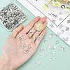 300Pcs 6 Style 201 Stainless Steel Charms STAS-DC0002-12-4