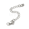 Brass Curb Chain Extender KK-G557-13P-1
