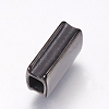 304 Stainless Steel Slide Charms STAS-F144-024B-6.5x11-2