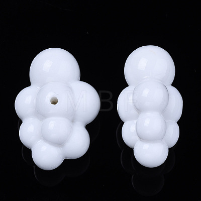 Opaque Acrylic Beads LS-X-OACR-N130-020A-B01-1