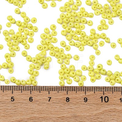 8/0 Baking Paint Glass Seed Beads X1-SEED-M012-02A-48-1