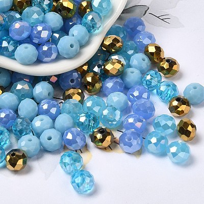 Glass Beads EGLA-A034-LM8mm-15-1