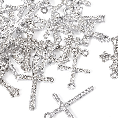 36Pcs 9 Styles Religion Themed Alloy Pendants FIND-TA0002-56-1