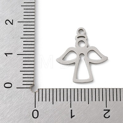 201 Stainless Steel Pendants STAS-S157-01F-P-1