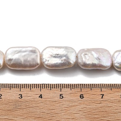 Natural Baroque Keshi Pearl Beads Strands PEAR-P064-01B-08A-1