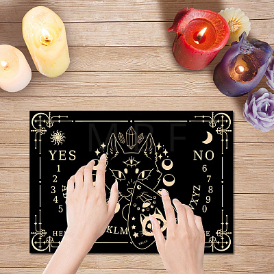 Pendulum Dowsing Divination Board Set DJEW-WH0324-070-1