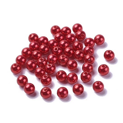 Imitation Pearl Acrylic Beads PL610-13-1