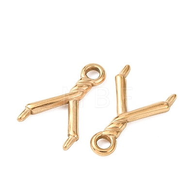 304 Stainless Steel Pendant Bail STAS-G385-02G-1
