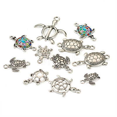  DIY Hollow Tortoise Jewelry Making Finding Kit FIND-TA0002-78-1