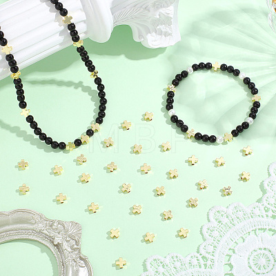 60Pcs Brass Beads KK-BBC0028-64-1
