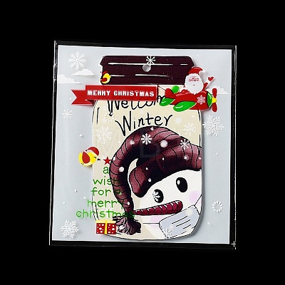 Christmas Theme Plastic Bakeware Bag OPP-Q004-05C-1