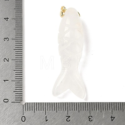 Natural Quartz Crystal Carved Pendants X-G-P599-07G-02-1