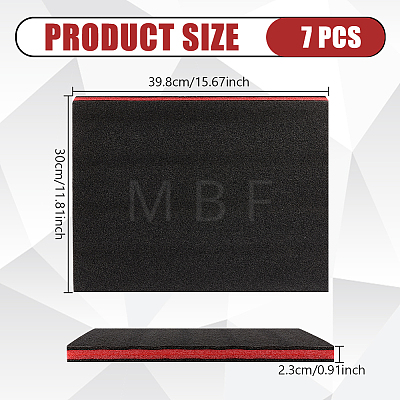 7Pcs Floral Foam Board DIY-WA0001-19-1