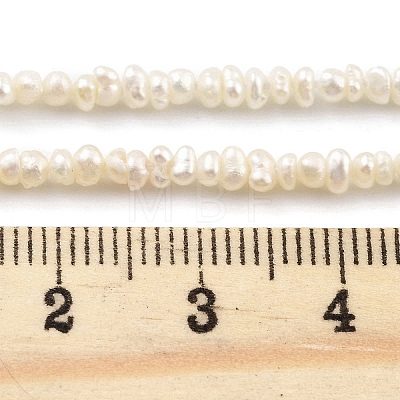 Natural Keshi Pearl Cultured Freshwater Pearl Beads Strands PEAR-C003-35-1