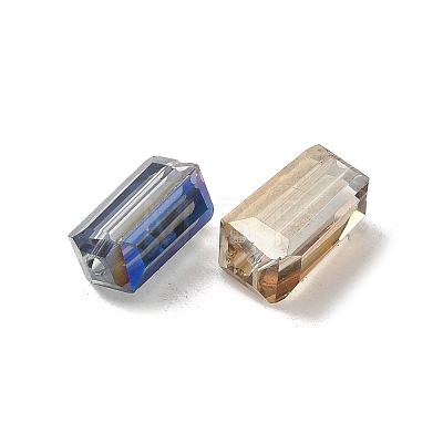 Electroplate Glass Beads EGLA-J023-8x4mm-M-1