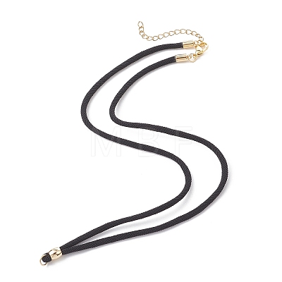 3Pcs 3 Colors 3MM Nylon Braided Cord Necklace Making AJEW-JB01470-1