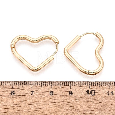 304 Stainless Steel Hoop Earrings STAS-T074-53G-1