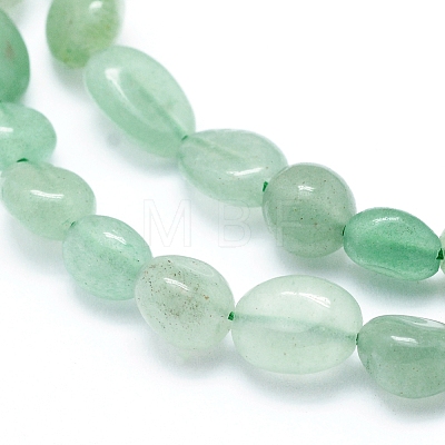 Natural Green Aventurine Beads Strands G-L550A-04-1